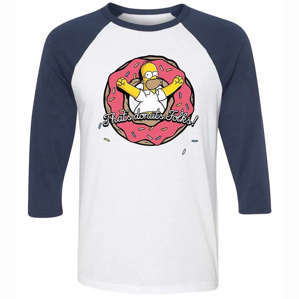 Unisex 3/4 Baseball Tee - 8XHB3RK2 - White/Navy - 8