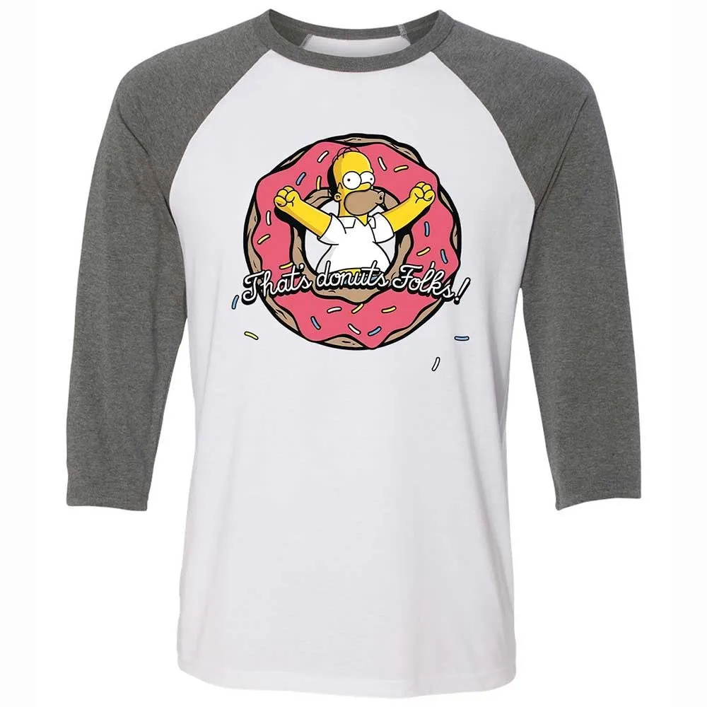 Unisex 3/4 Baseball Tee - 8XHB3RK2 - White/Deep Heather - 11