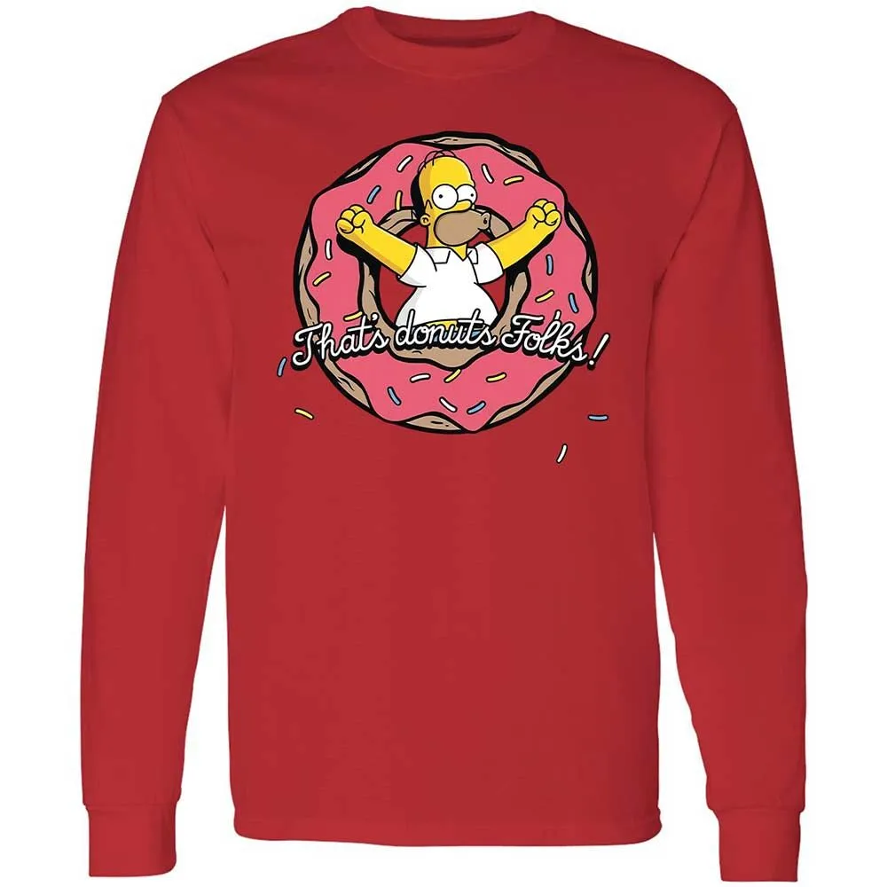 Long Sleeve T-Shirt - SESWCR8T - Red - 8