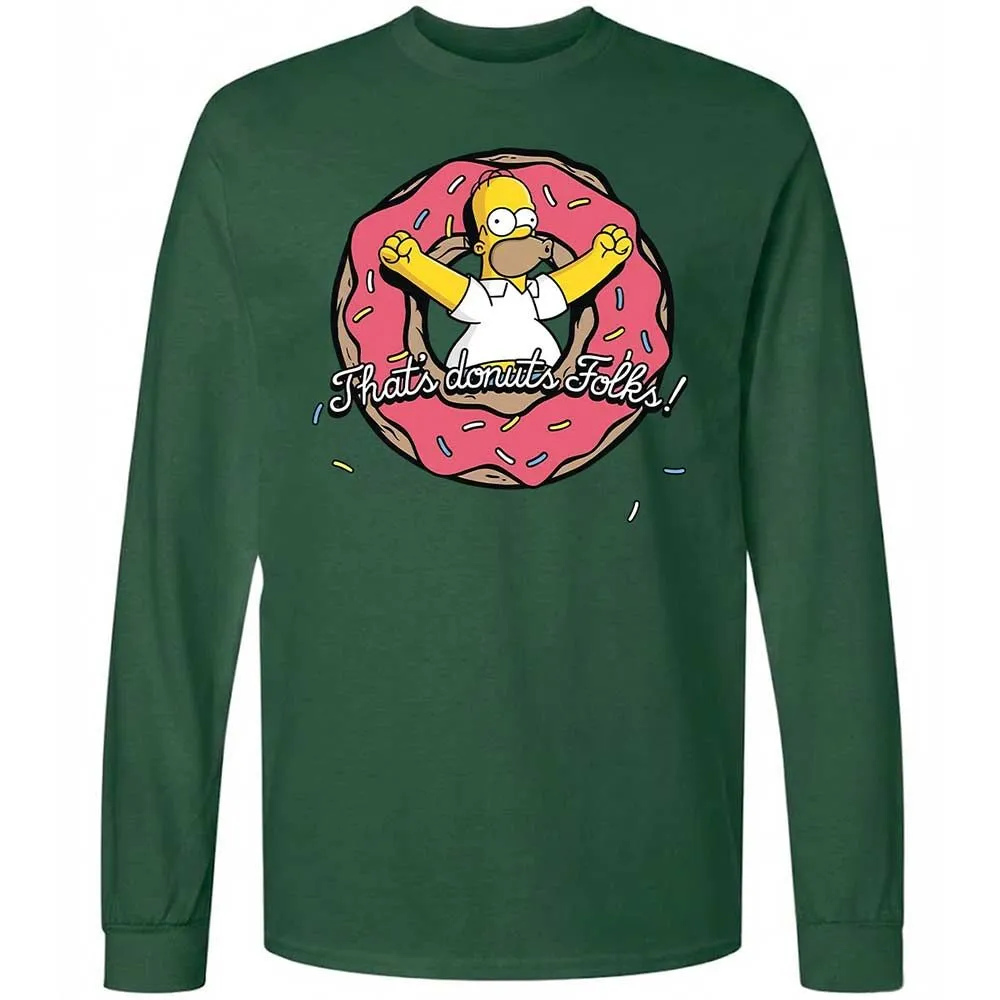 Long Sleeve T-Shirt - SESWCR8T - Forest Green - 14