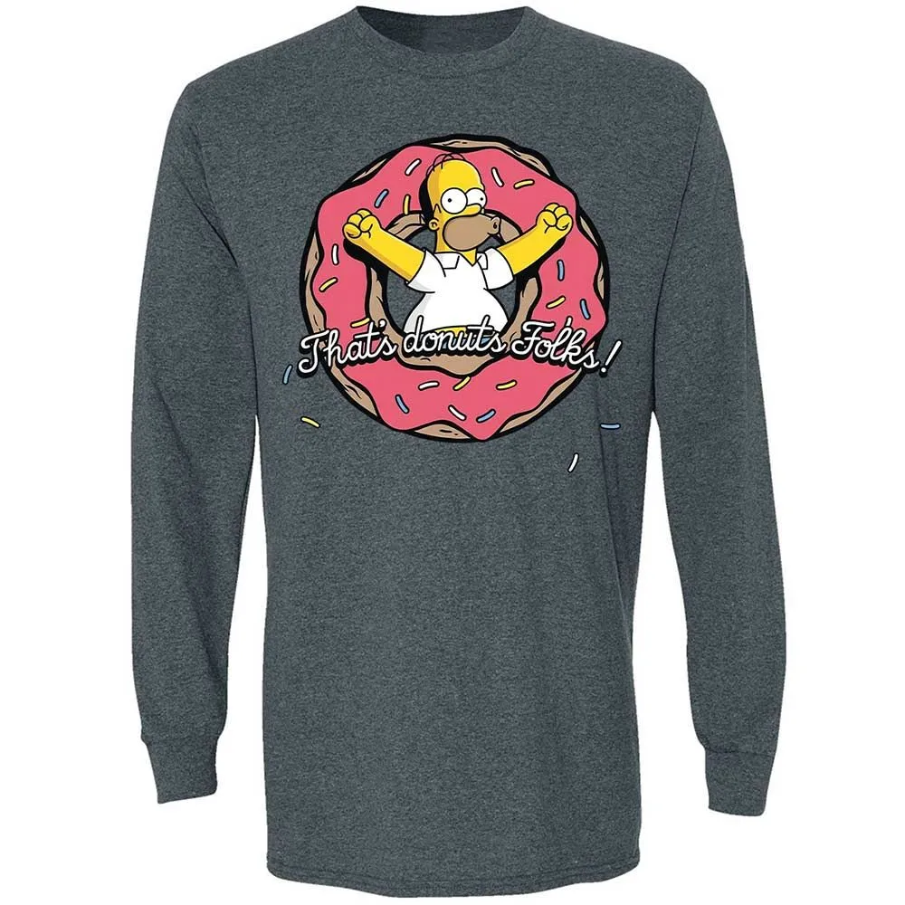 Long Sleeve T-Shirt - SESWCR8T - Dark Heather - 15