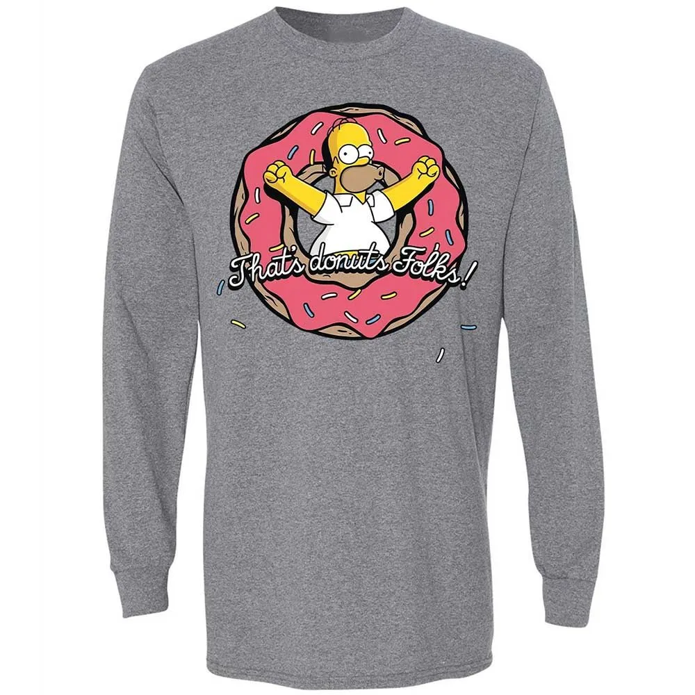 Long Sleeve T-Shirt - SESWCR8T - Graphite Heather - 18