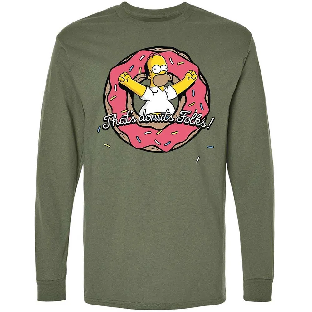 Long Sleeve T-Shirt - SESWCR8T - Military Green - 19