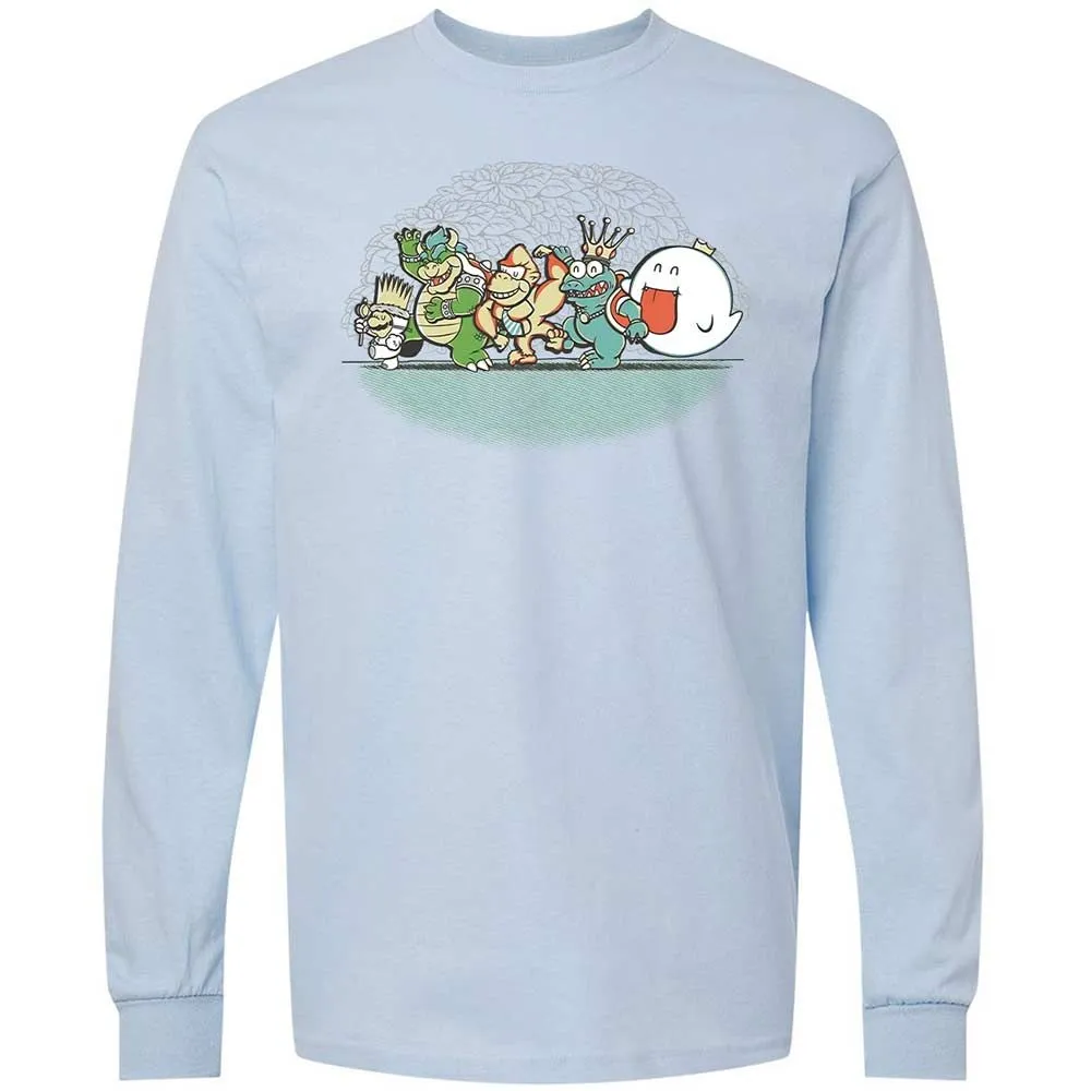 Long Sleeve T-Shirt - V8Y8TXDP - Light Blue - 4