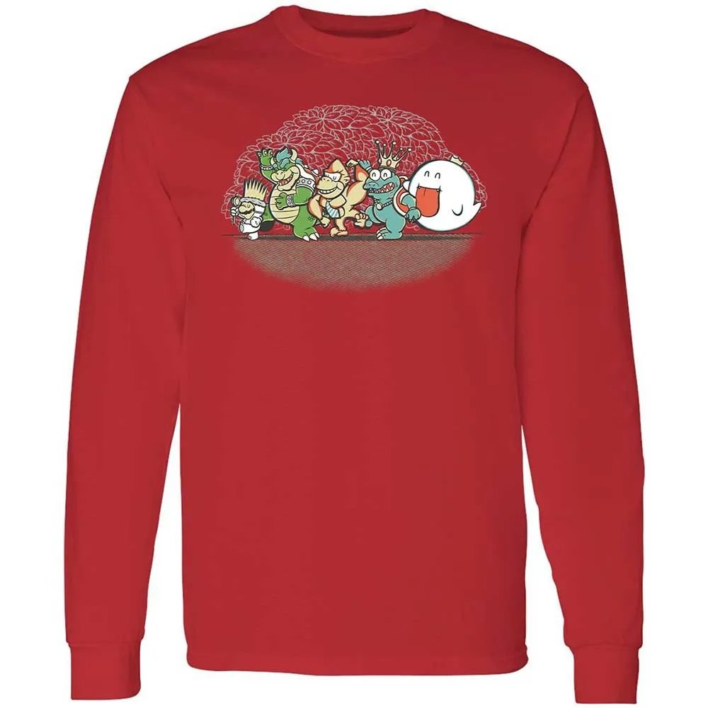 Long Sleeve T-Shirt - V8Y8TXDP - Red - 8