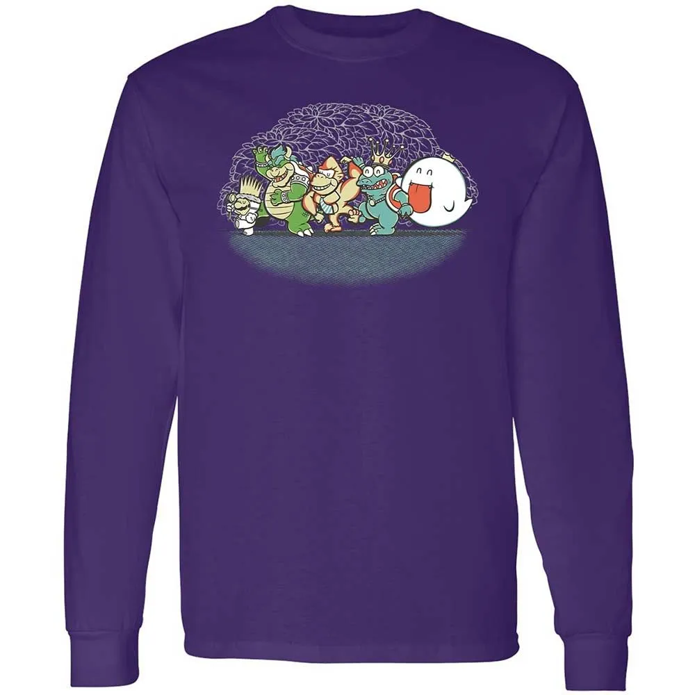 Long Sleeve T-Shirt - V8Y8TXDP - Purple - 9