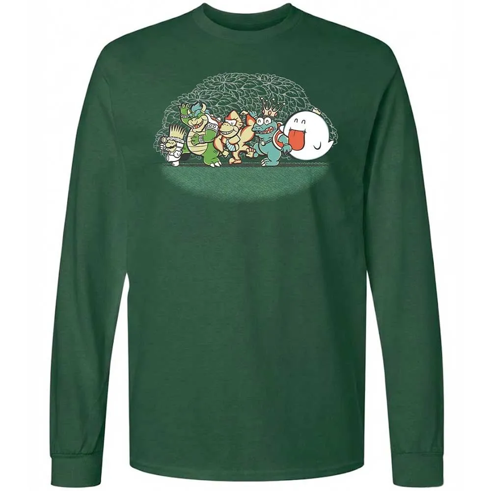 Long Sleeve T-Shirt - V8Y8TXDP - Forest Green - 14