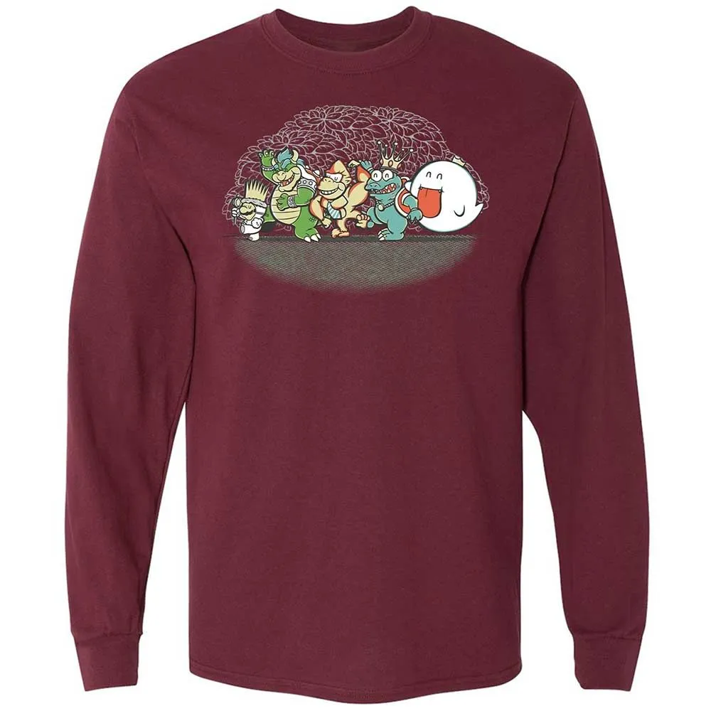 Long Sleeve T-Shirt - V8Y8TXDP - Maroon - 16