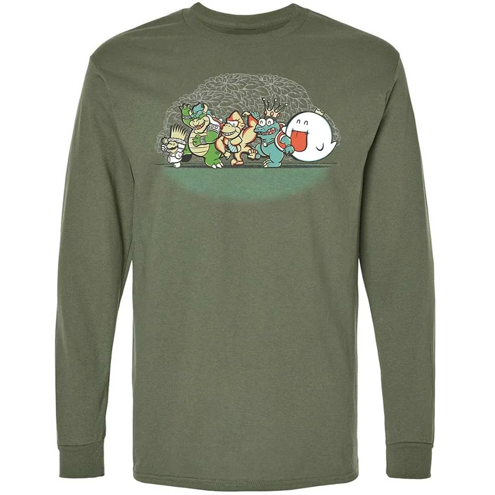 Long Sleeve T-Shirt - V8Y8TXDP - Military Green - 19