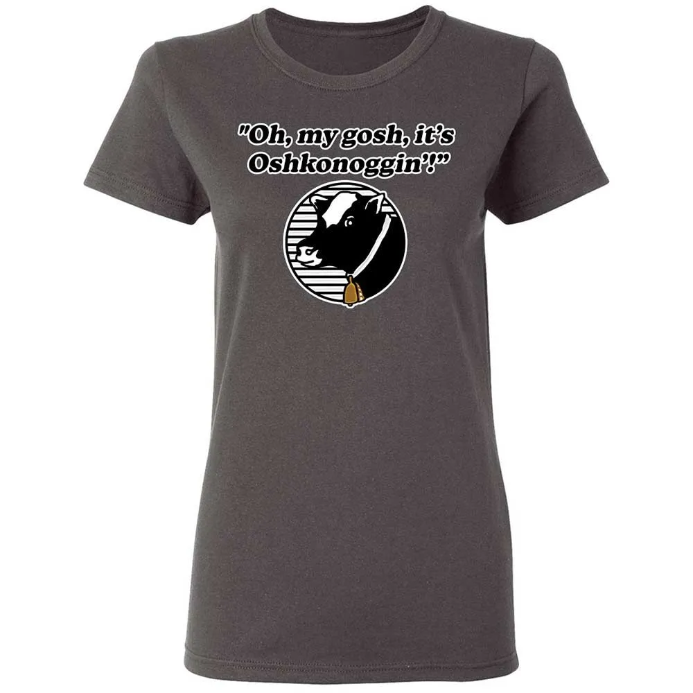 Women's T-Shirt - H9KH3QXJ - Charcoal - 4