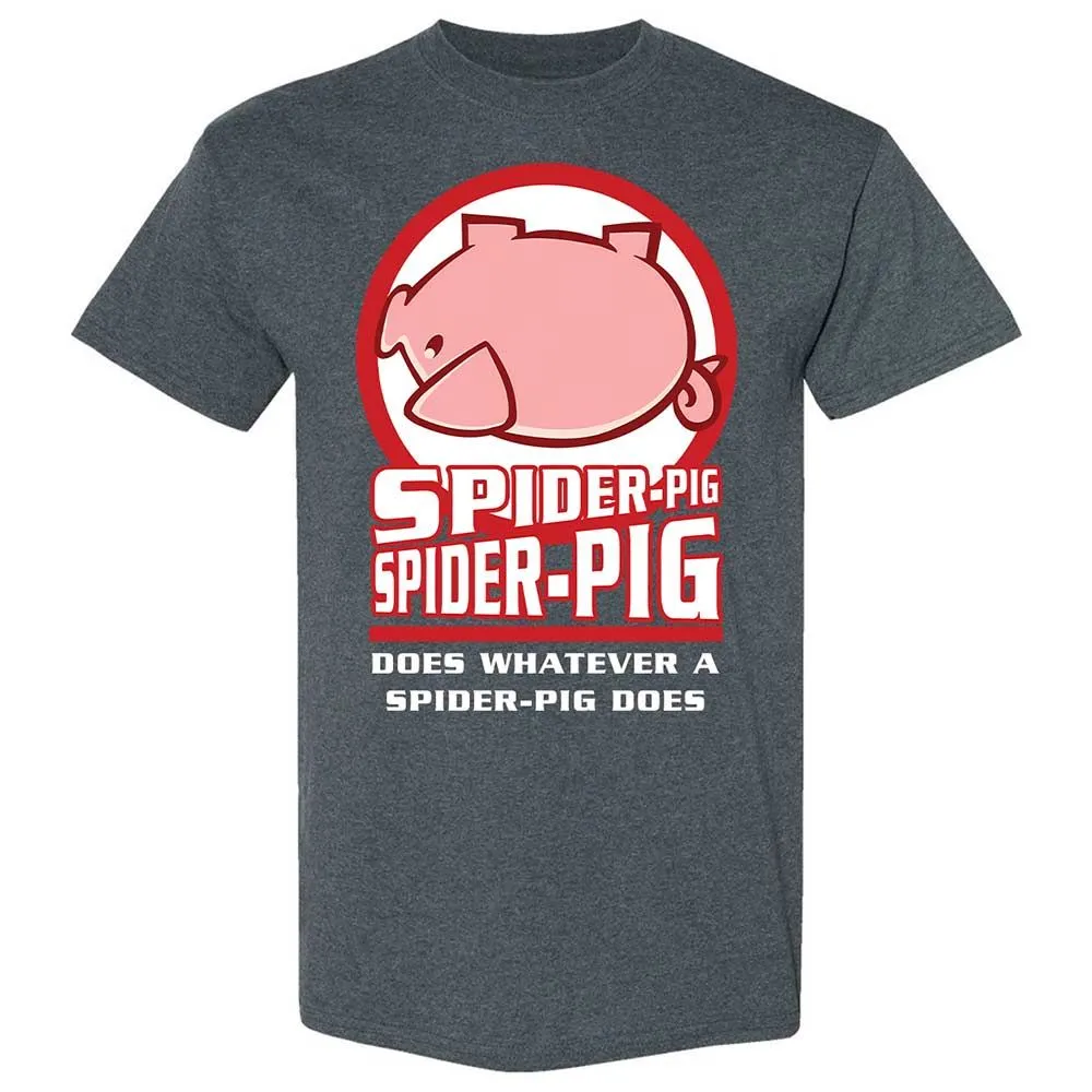 Spider-Pig, Spider-Pig - Dark Heather - 6