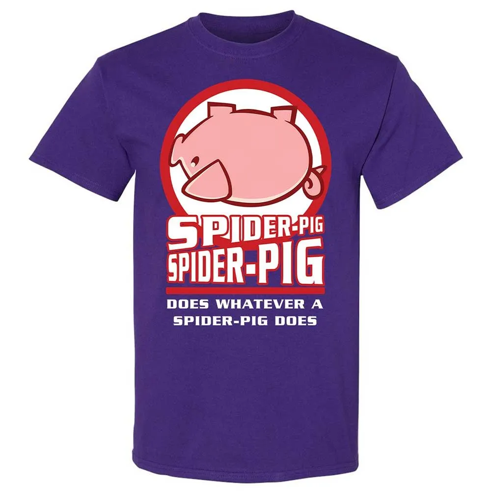 Spider-Pig, Spider-Pig - Purple - 12