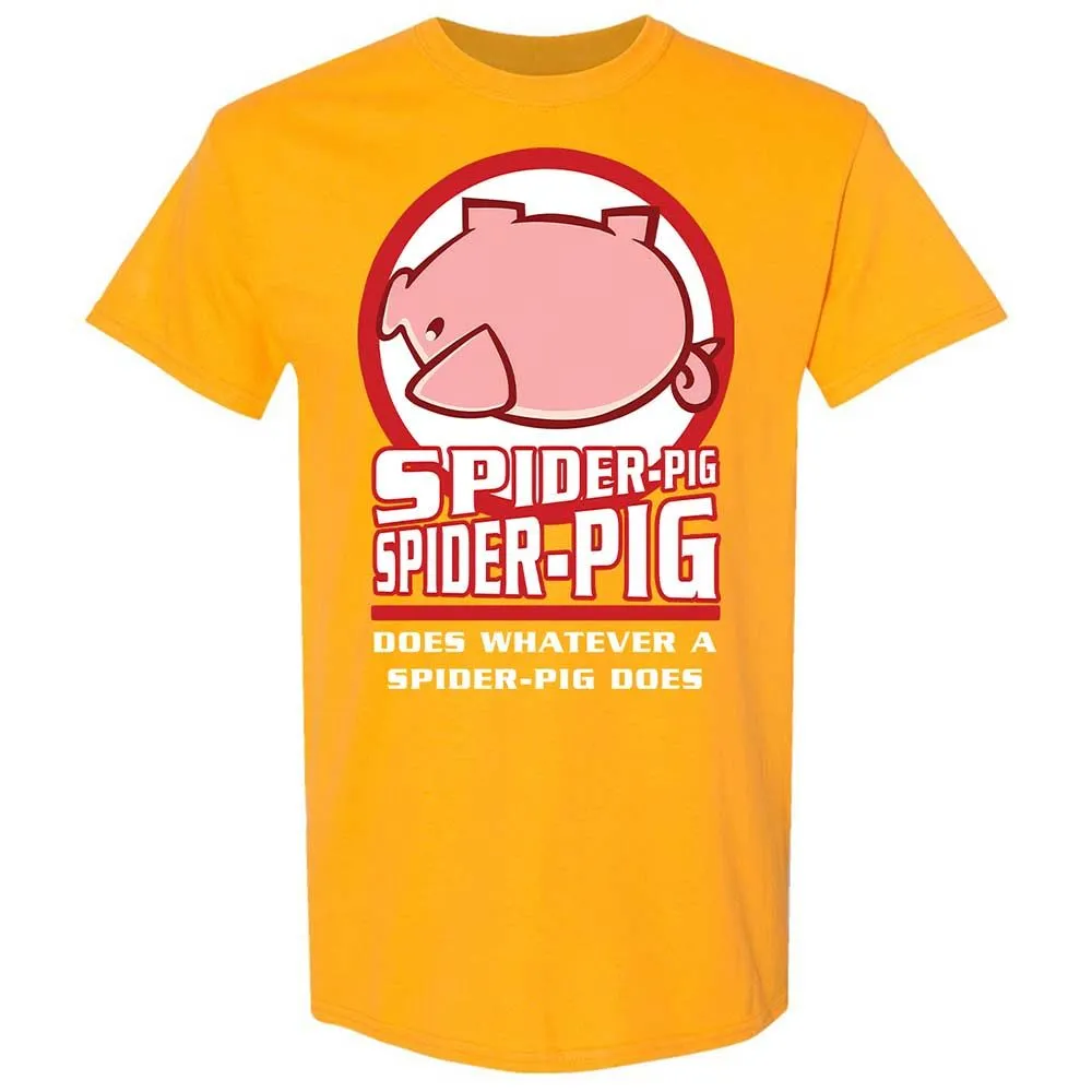 Spider-Pig, Spider-Pig - Gold - 18