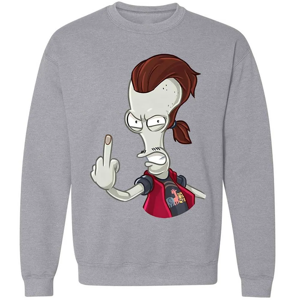 Classic Unisex Sweatshirt - CZN7LCDU - Sport Grey - 3