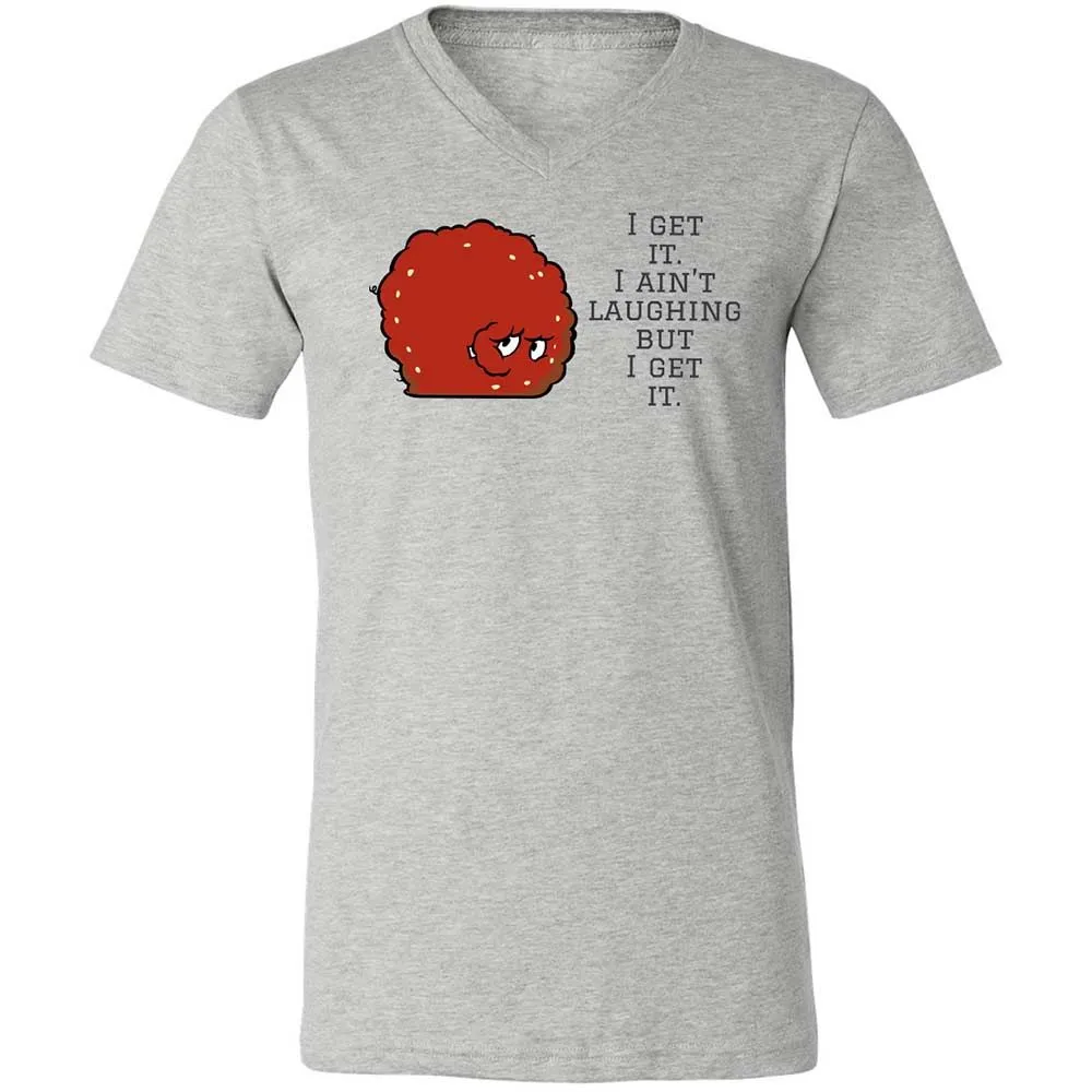 Unisex V-Neck T-Shirt - RCXN36KD - Athletic Heather - 2