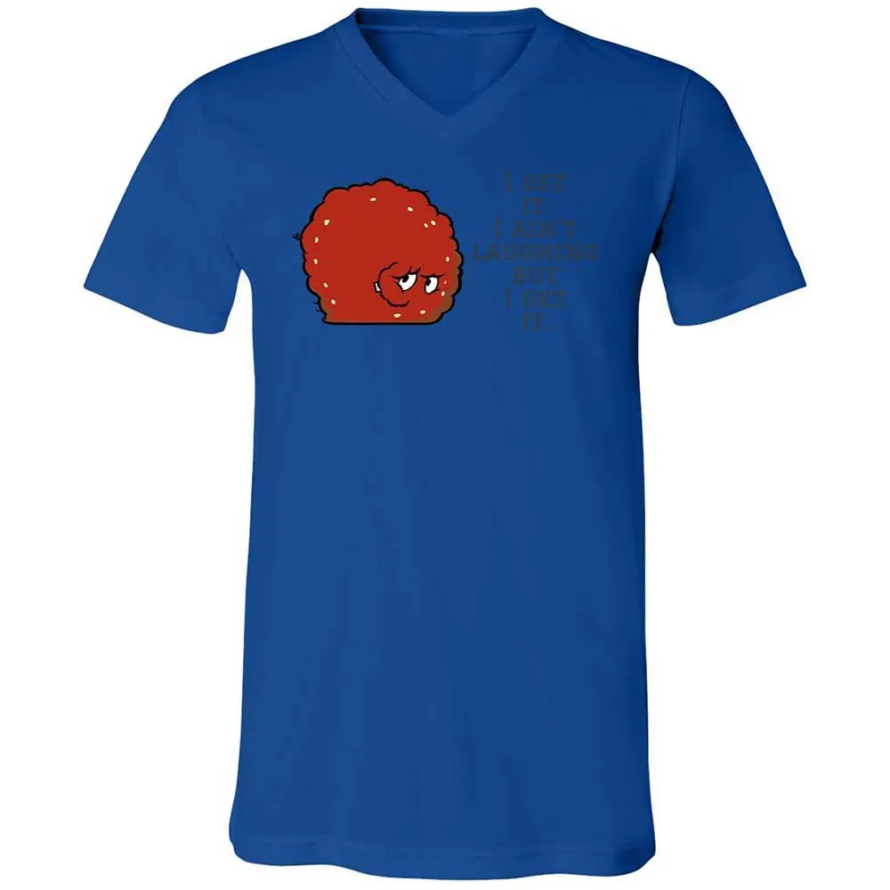 Unisex V-Neck T-Shirt - RCXN36KD - True Royal - 3