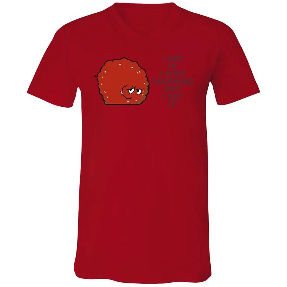 Unisex V-Neck T-Shirt - RCXN36KD - Red - 5