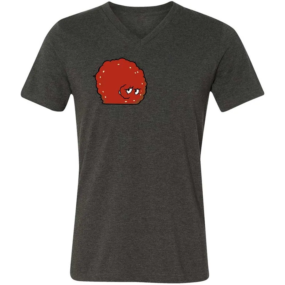 Unisex V-Neck T-Shirt - RCXN36KD - Dark Grey Heather - 8