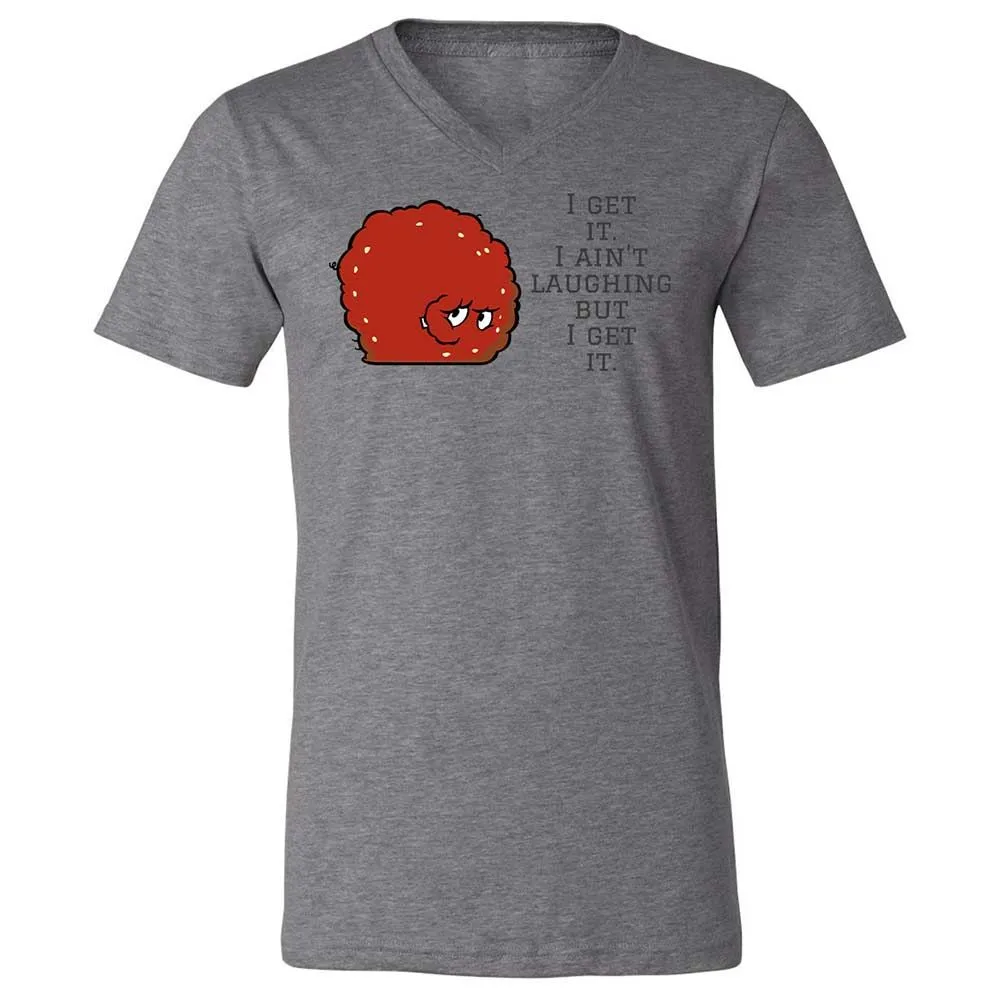 Unisex V-Neck T-Shirt - RCXN36KD - Deep Heather - 9