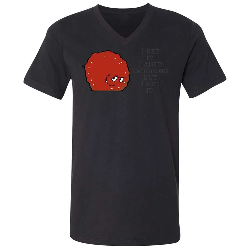 Unisex V-Neck T-Shirt - RCXN36KD - Black - 11