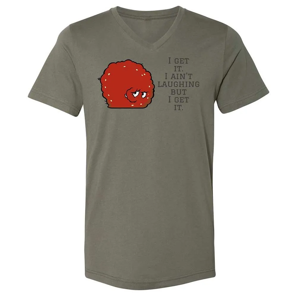 Unisex V-Neck T-Shirt - RCXN36KD - Military Green - 15