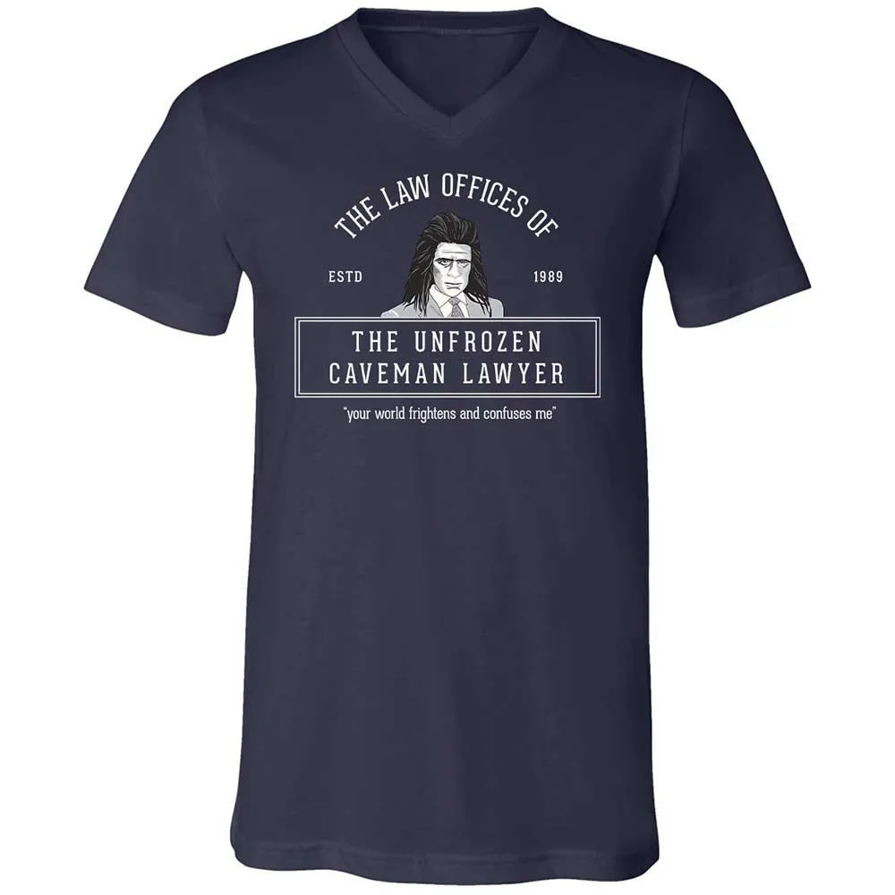 Unisex V-Neck T-Shirt - DPHS861J - Navy - 2