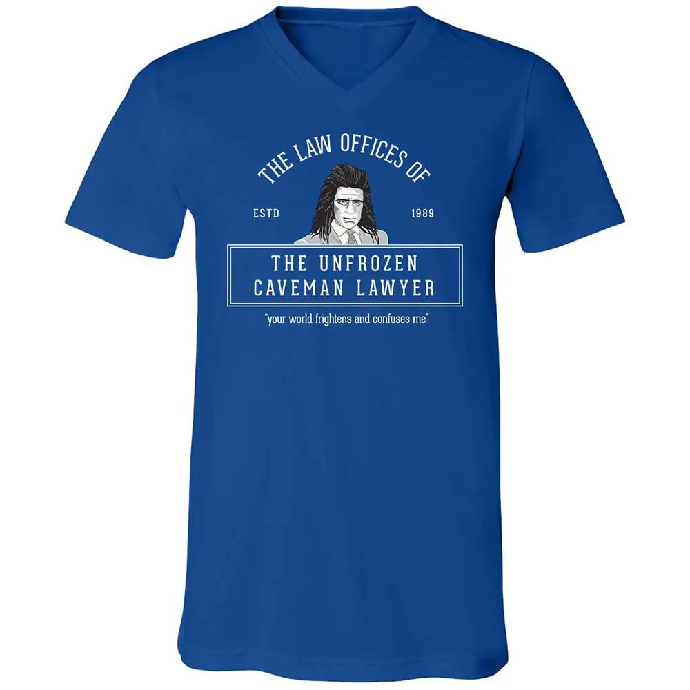 Unisex V-Neck T-Shirt - DPHS861J - True Royal - 4