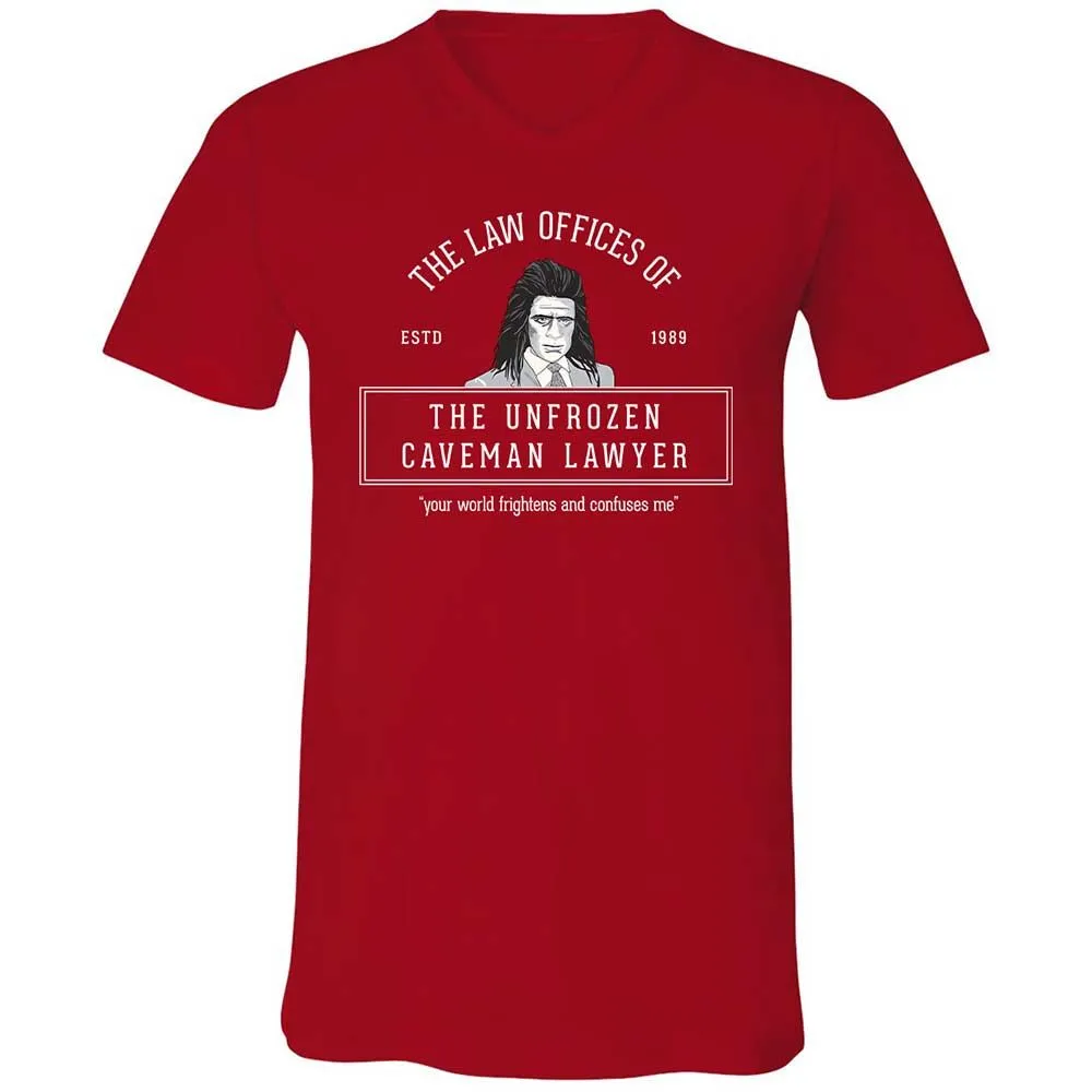 Unisex V-Neck T-Shirt - DPHS861J - Red - 6