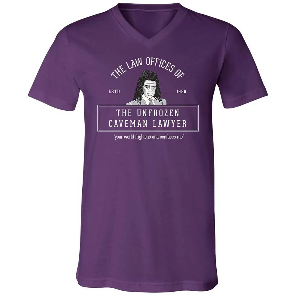 Unisex V-Neck T-Shirt - DPHS861J - Team Purple - 10