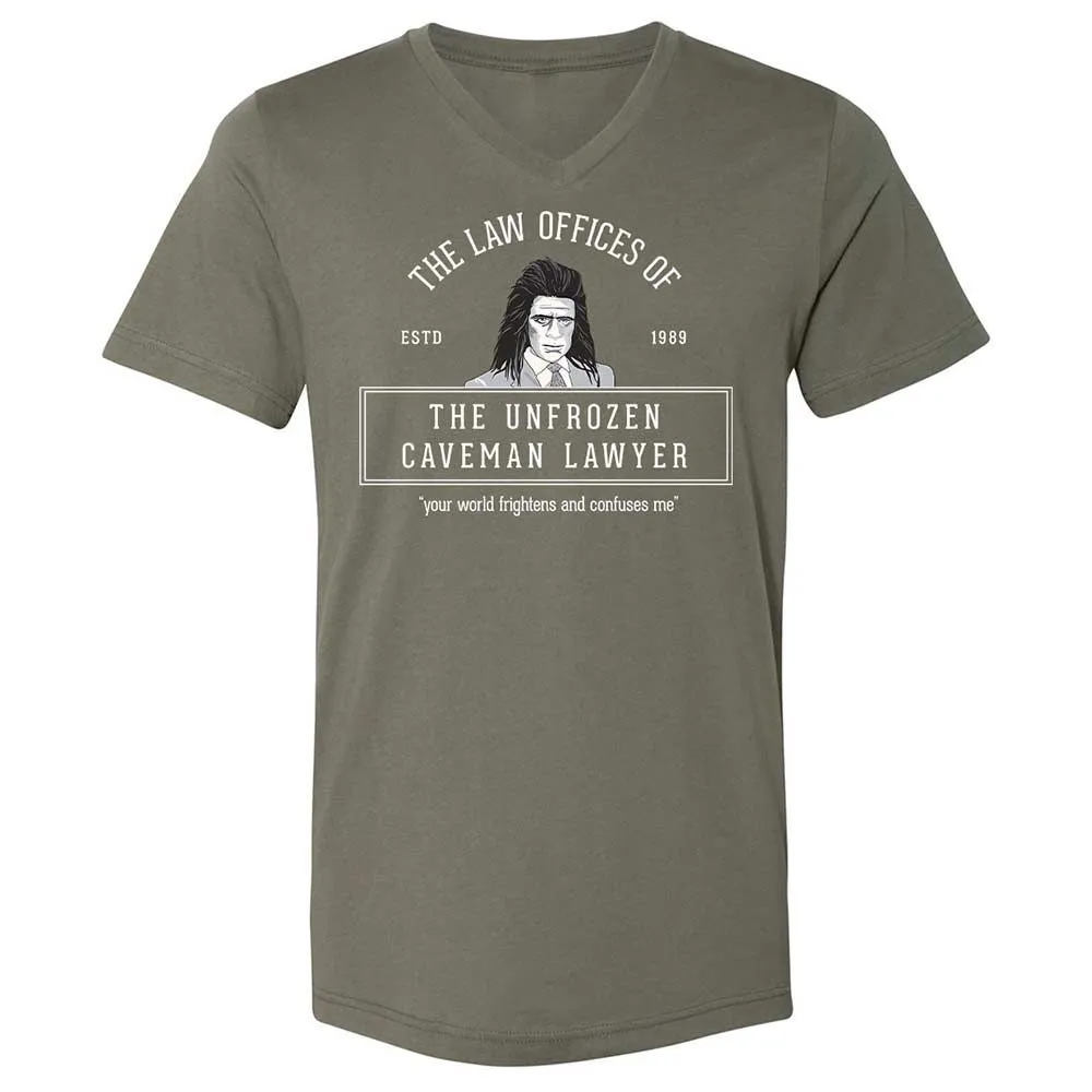 Unisex V-Neck T-Shirt - DPHS861J - Military Green - 11