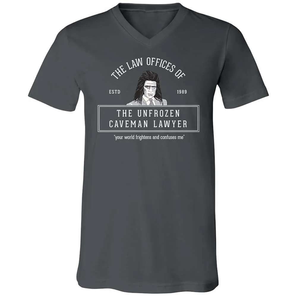 Unisex V-Neck T-Shirt - DPHS861J - Asphalt - 13