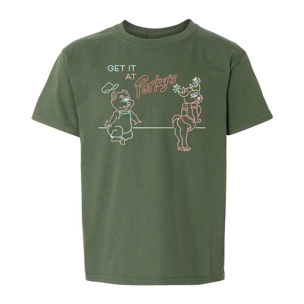 Kids T-Shirt - EF5TY3HC - Military Green - 19