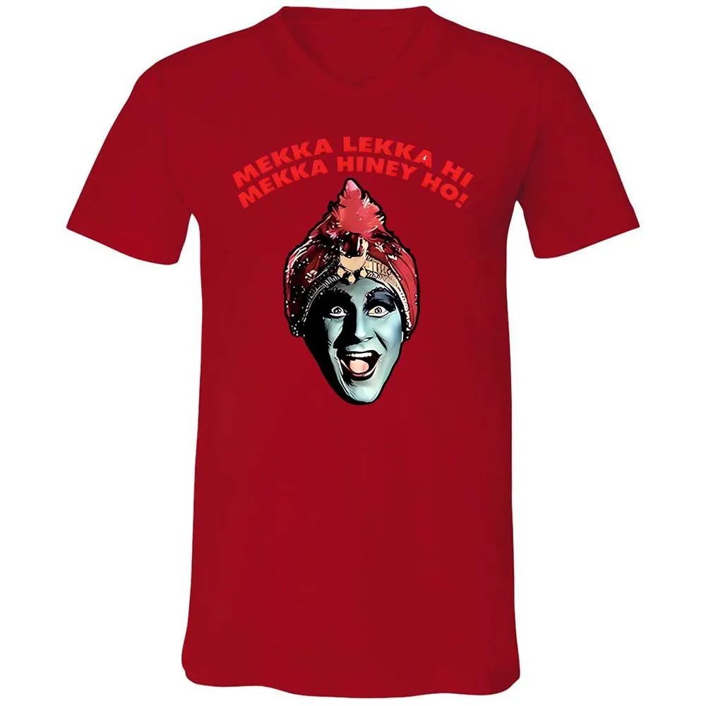 Unisex V-Neck T-Shirt - BLTT27H3 - Red - 5