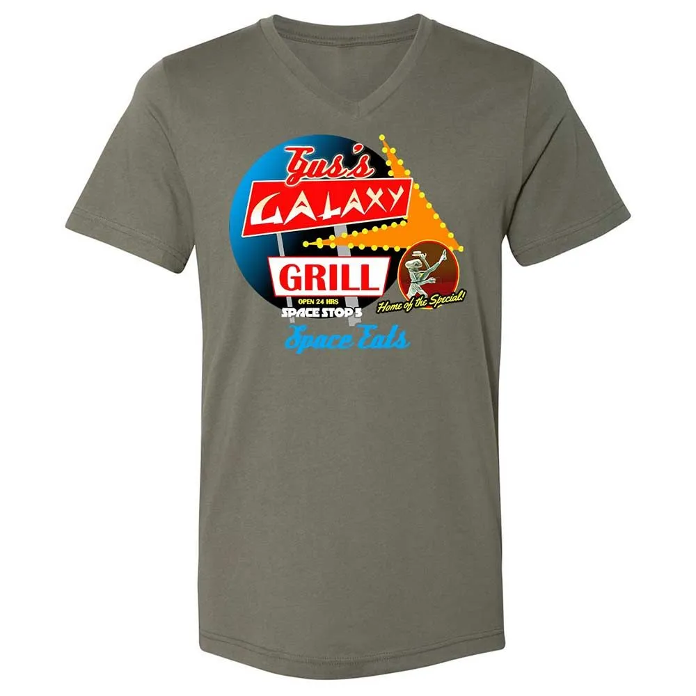 Unisex V-Neck T-Shirt - VYTPTXNE - Military Green - 11