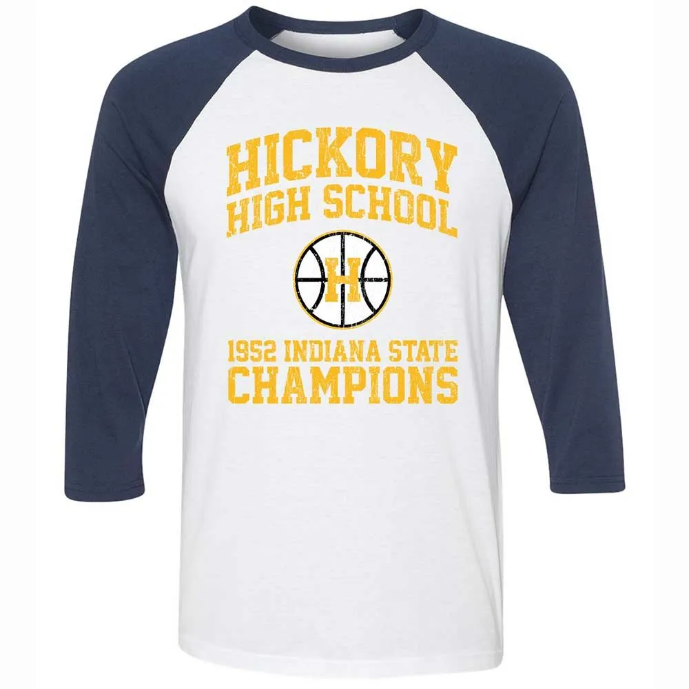 Hickory High School 1952 - White/Navy - 8