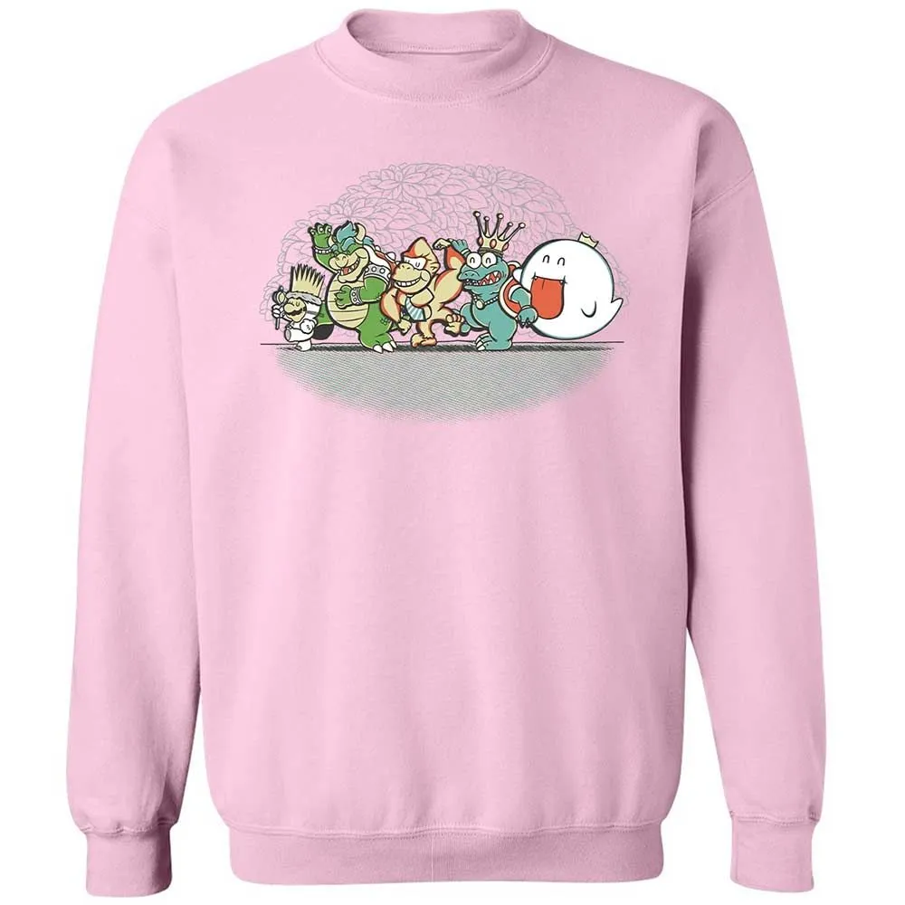 Classic Unisex Sweatshirt - CTNFNNPM - Light Pink - 7