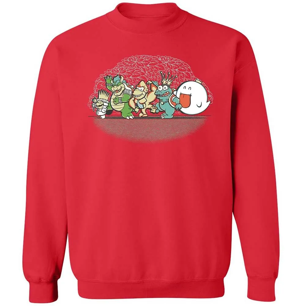 Classic Unisex Sweatshirt - CTNFNNPM - Red - 9