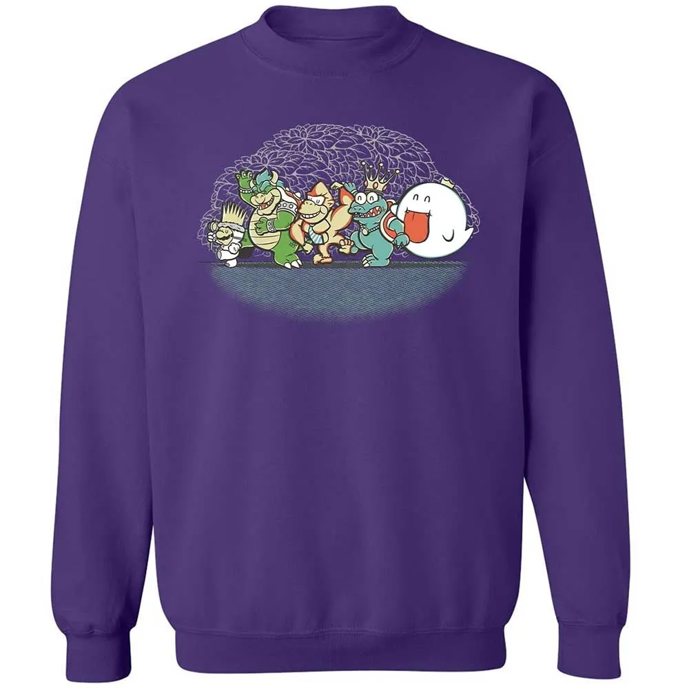 Classic Unisex Sweatshirt - CTNFNNPM - Purple - 10