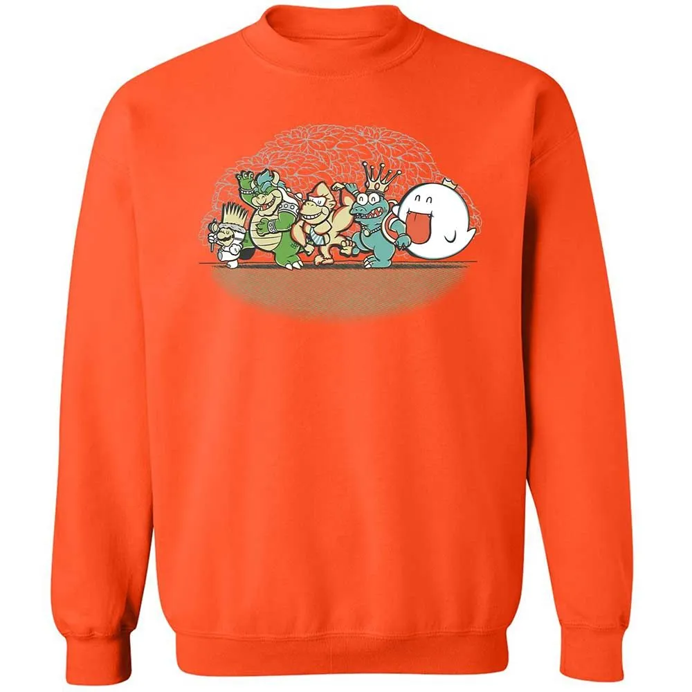 Classic Unisex Sweatshirt - CTNFNNPM - Orange - 12