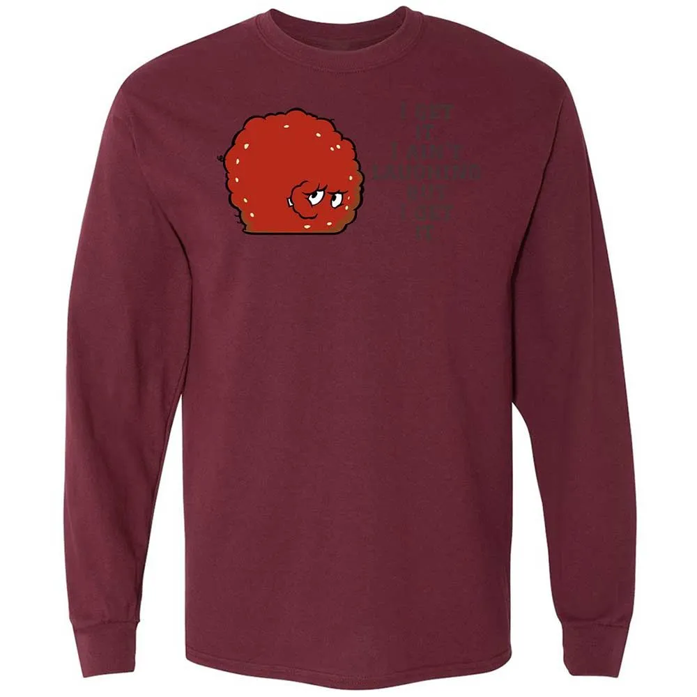 Long Sleeve T-Shirt - JE8YNDEY - Maroon - 16