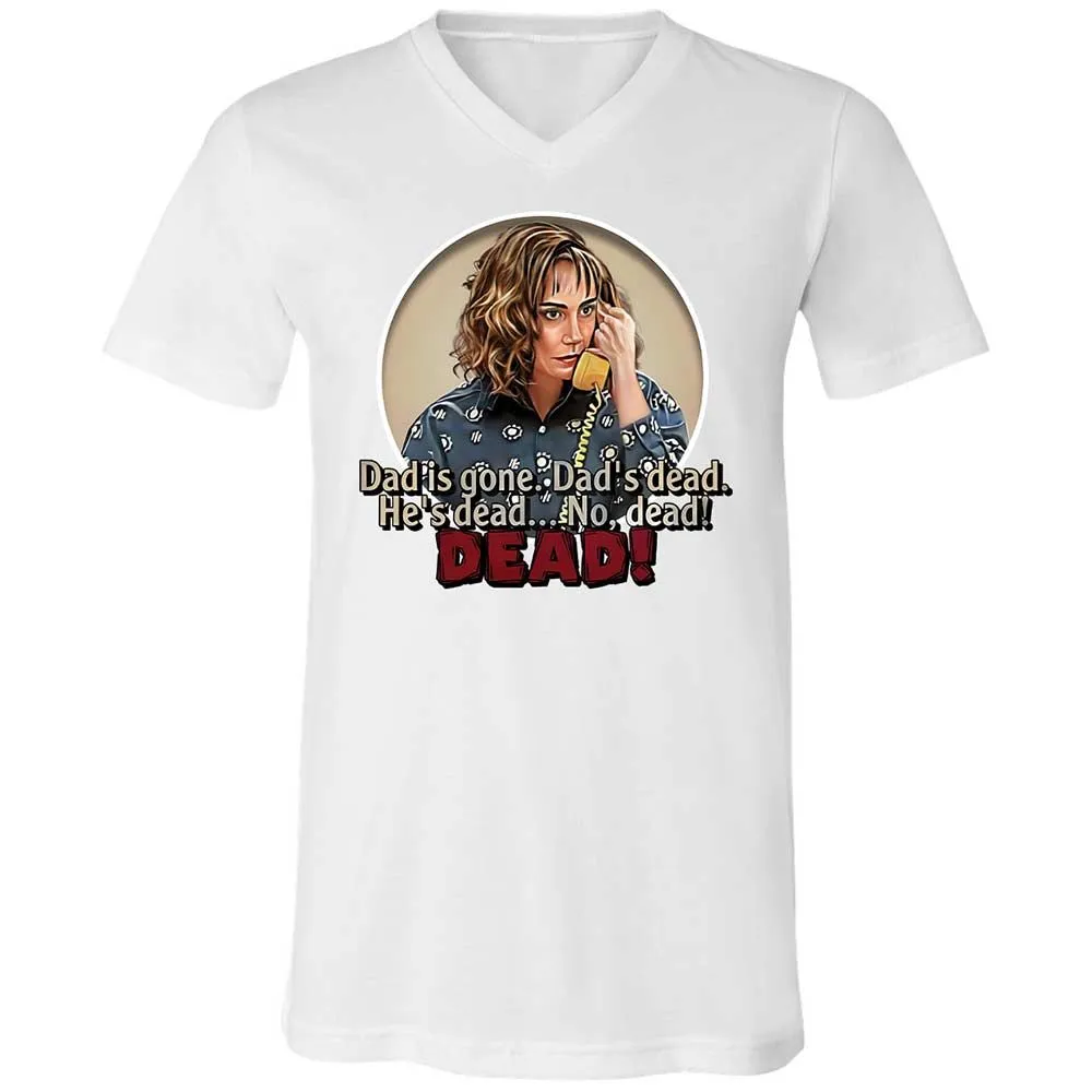 Unisex V-Neck T-Shirt - V4B2UKUN - White - 16