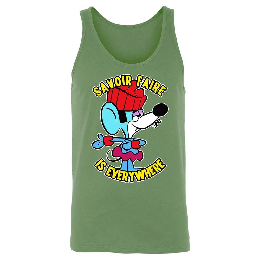 Unisex Jersey Tank - PXLPJG1N - Leaf - 8