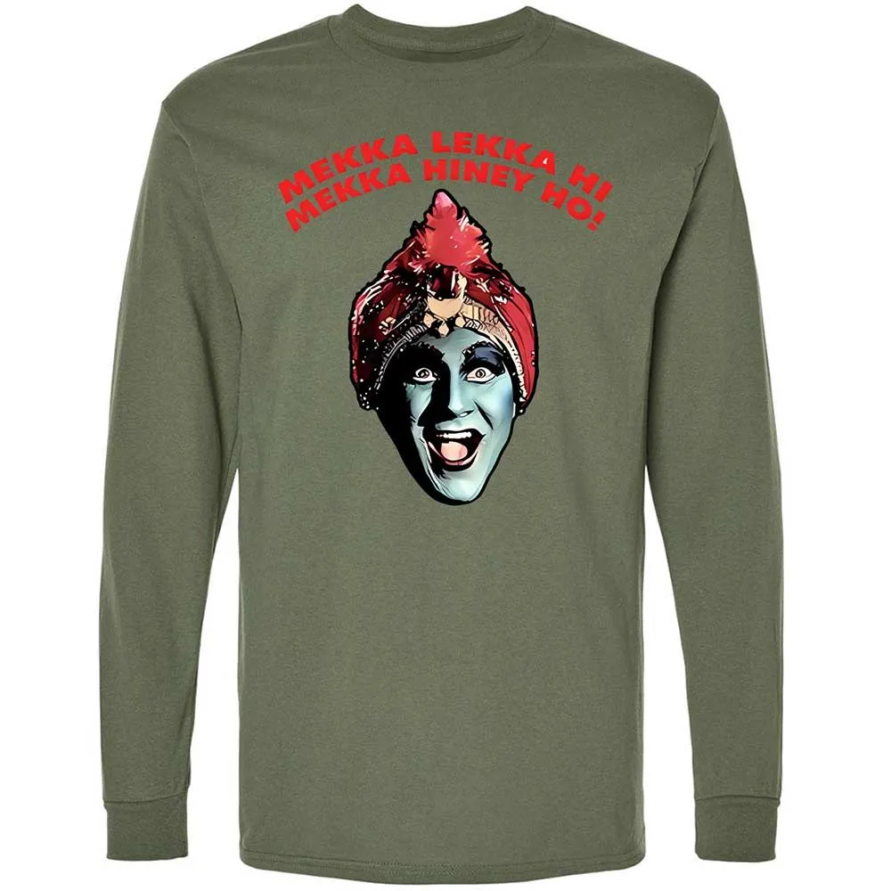 Long Sleeve T-Shirt - N4R8P5Y7 - Military Green - 19