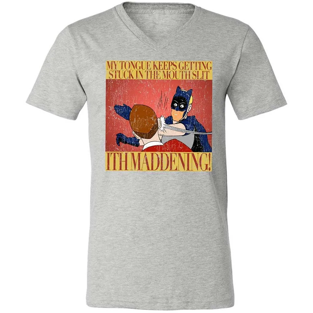 Unisex V-Neck T-Shirt - TWHLQE1W - Athletic Heather - 2