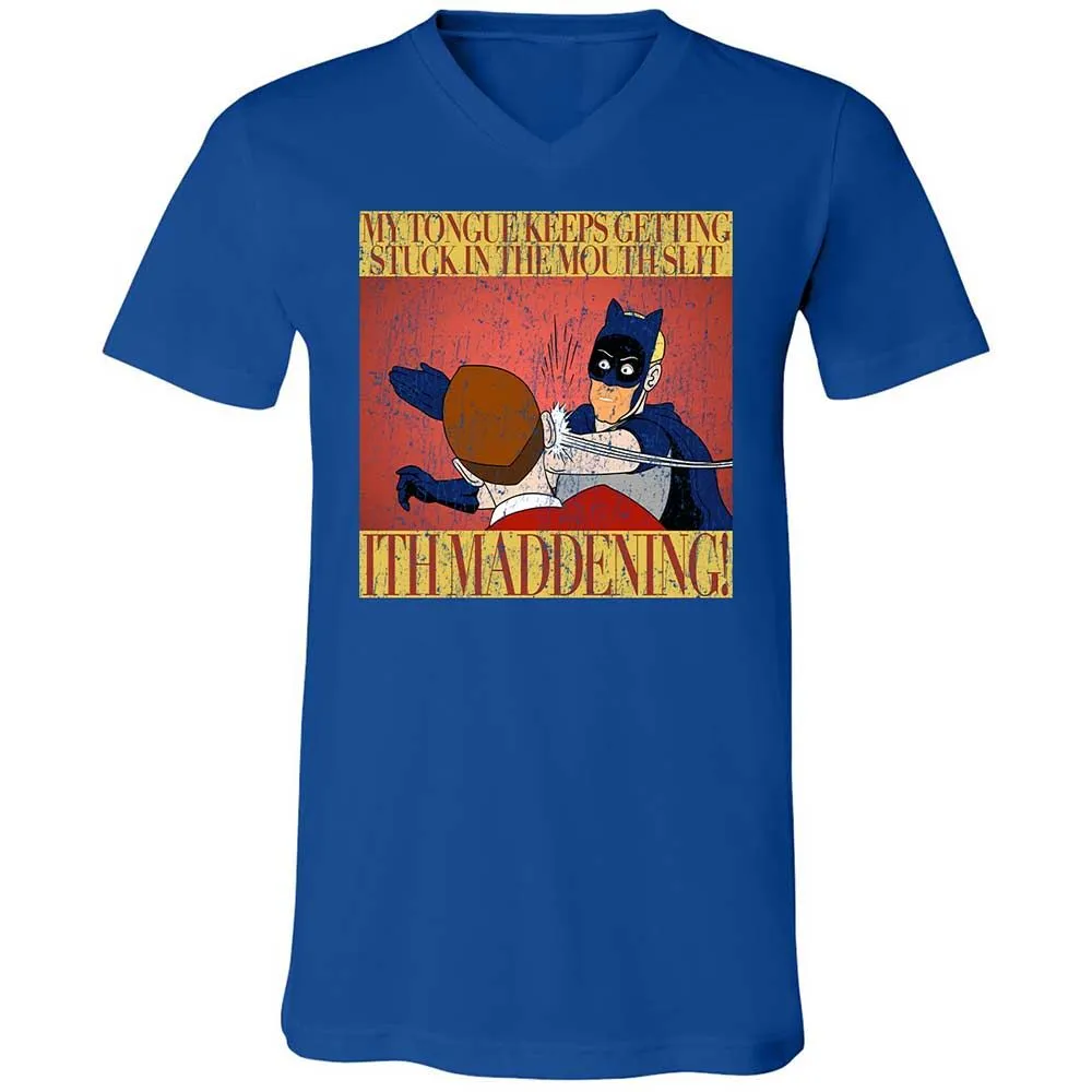 Unisex V-Neck T-Shirt - TWHLQE1W - True Royal - 3