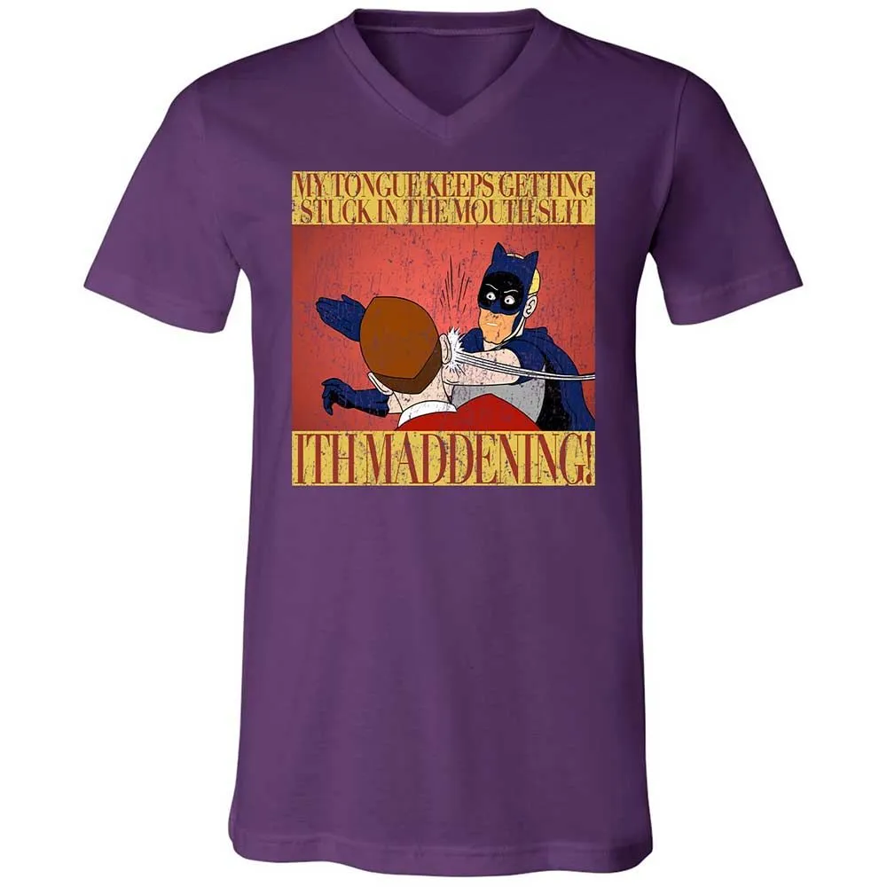 Unisex V-Neck T-Shirt - TWHLQE1W - Team Purple - 10
