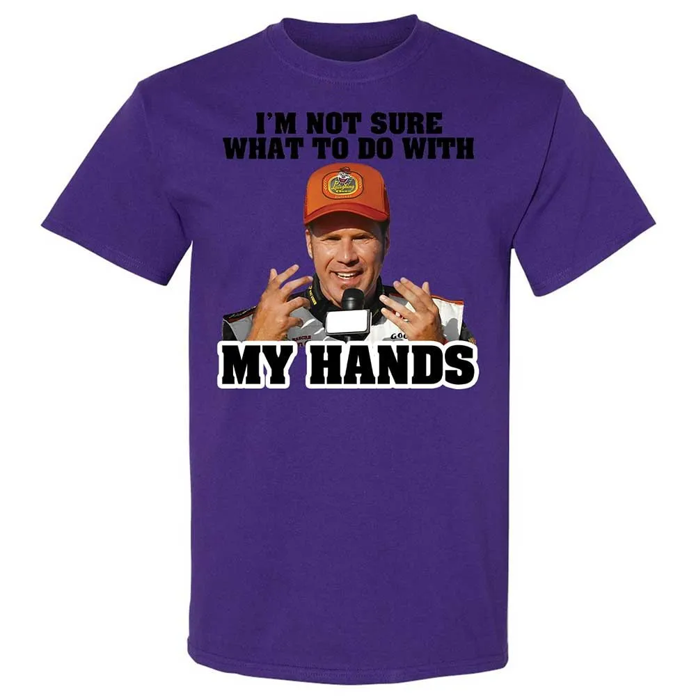I'm Not Sure What To Do With My Hands - Purple - 12
