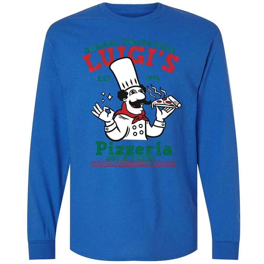 Long Sleeve T-Shirt - Z1FZW234 - Royal - 7