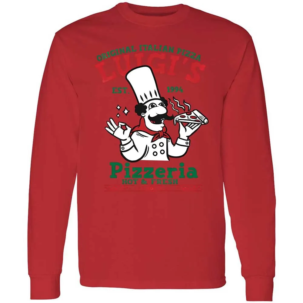 Long Sleeve T-Shirt - Z1FZW234 - Red - 8