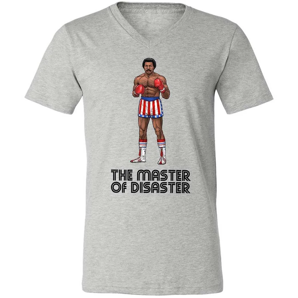 Unisex V-Neck T-Shirt - W3V7PSTU - Athletic Heather - 2